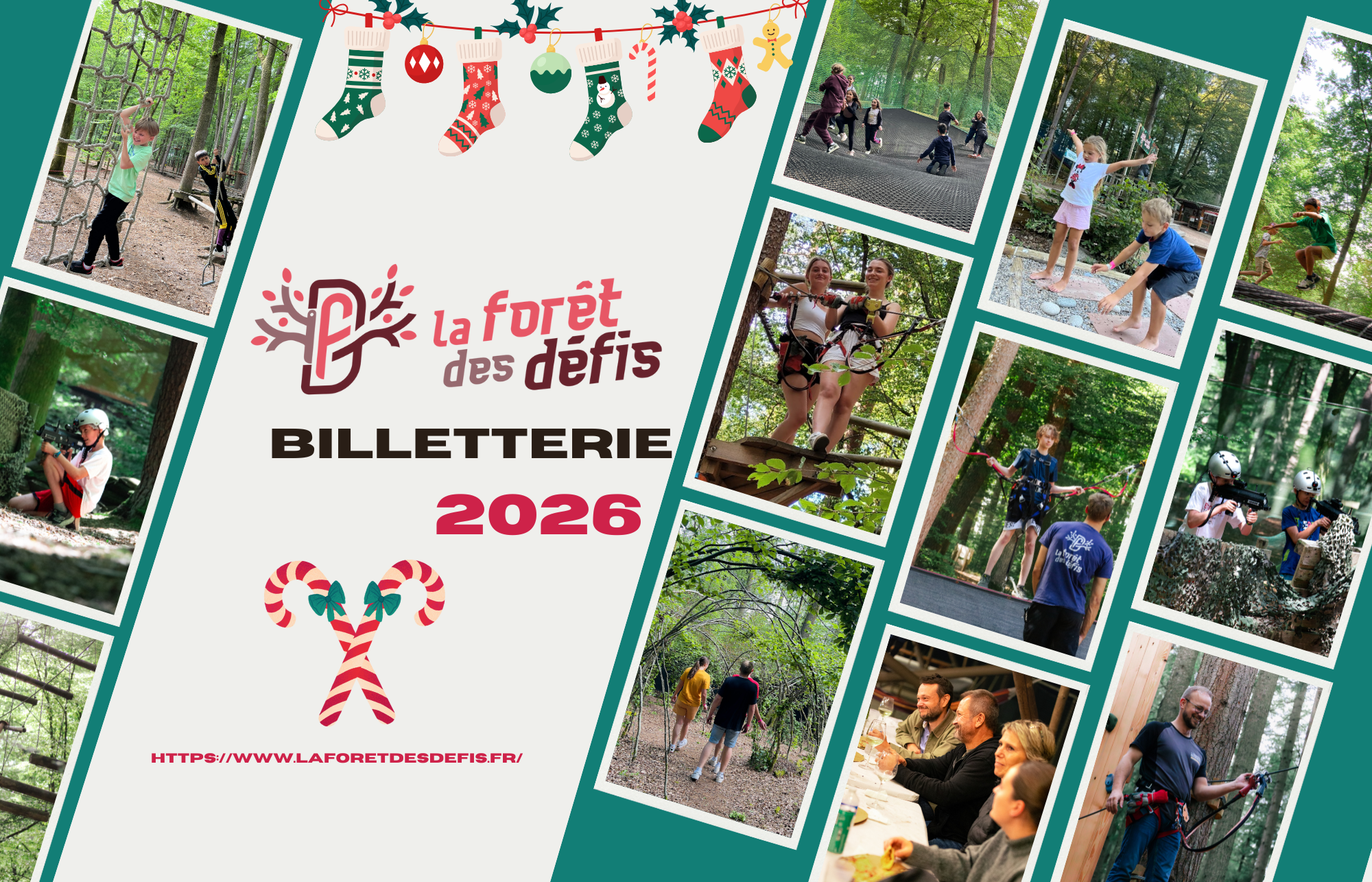 Bannière Billetterie 2026 (NOEL 2025) (28 x 18 cm)